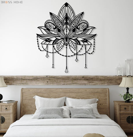 Mandala Metal Wall Art - BrossHome Metal Wall Art