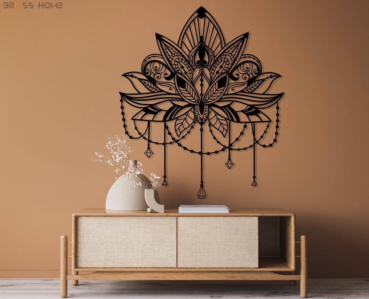 Mandala Metal Wall Art - BrossHome Metal Wall Art