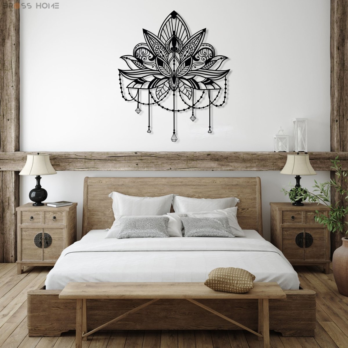 Mandala Metal Wall Art - BrossHome Metal Wall Art