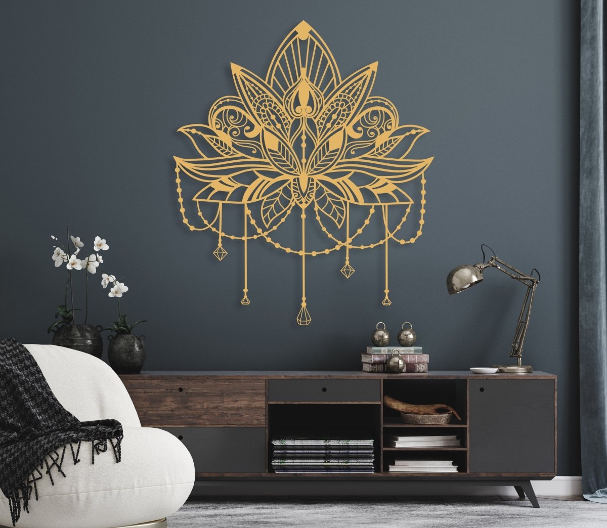 Mandala Metal Wall Art - BrossHome Metal Wall Art