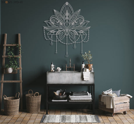 Mandala Metal Wall Art - BrossHome Metal Wall Art