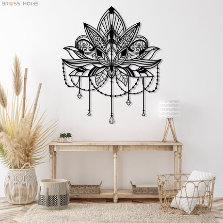 Mandala Metal Wall Art - BrossHome Metal Wall Art