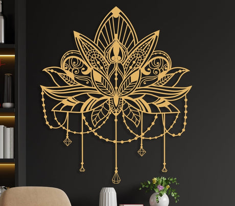 Mandala Metal Wall Art - BrossHome Metal Wall Art