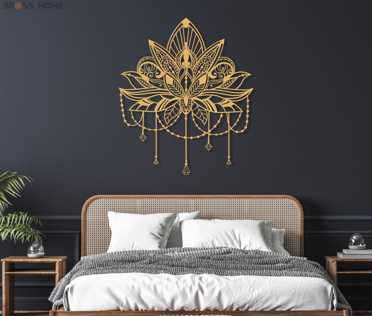 Mandala Metal Wall Art - BrossHome Metal Wall Art