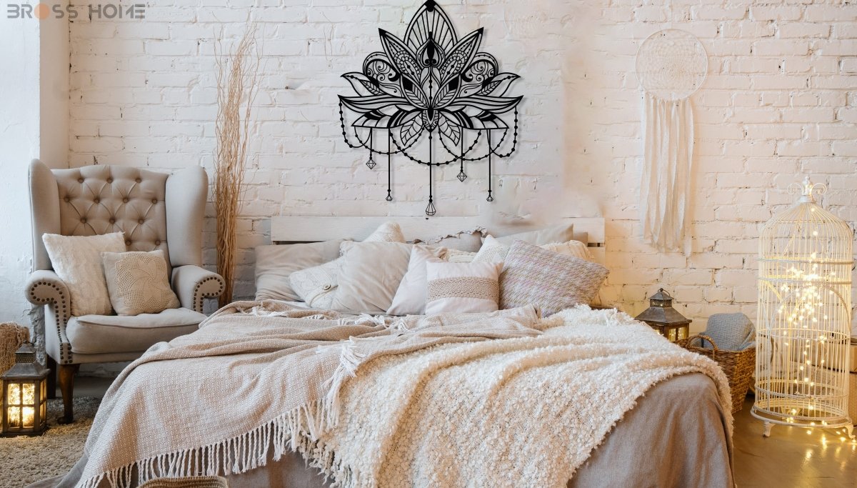 Mandala Metal Wall Art - BrossHome Metal Wall Art