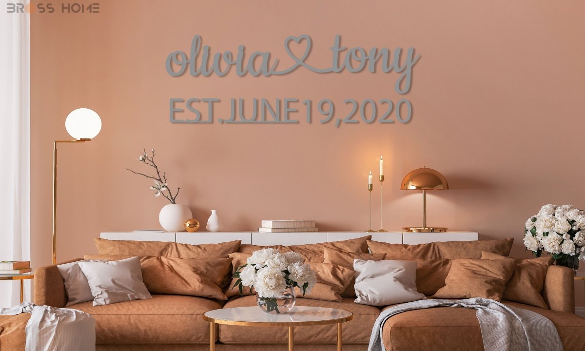 Master Bedroom Signs Above Bed - BrossHome Metal Wall Art