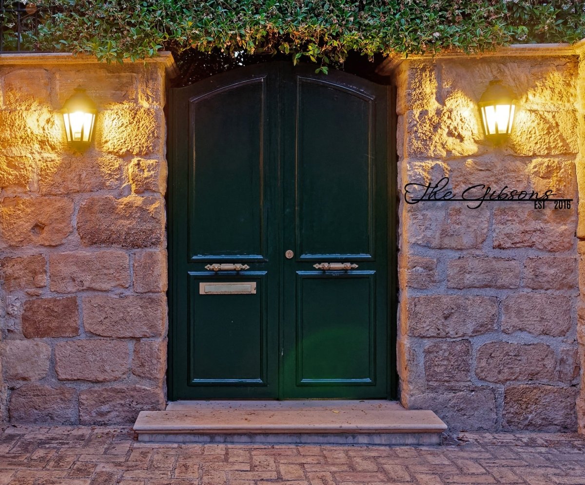 Personalized Address Signs - BrossHome Metal Wall Art