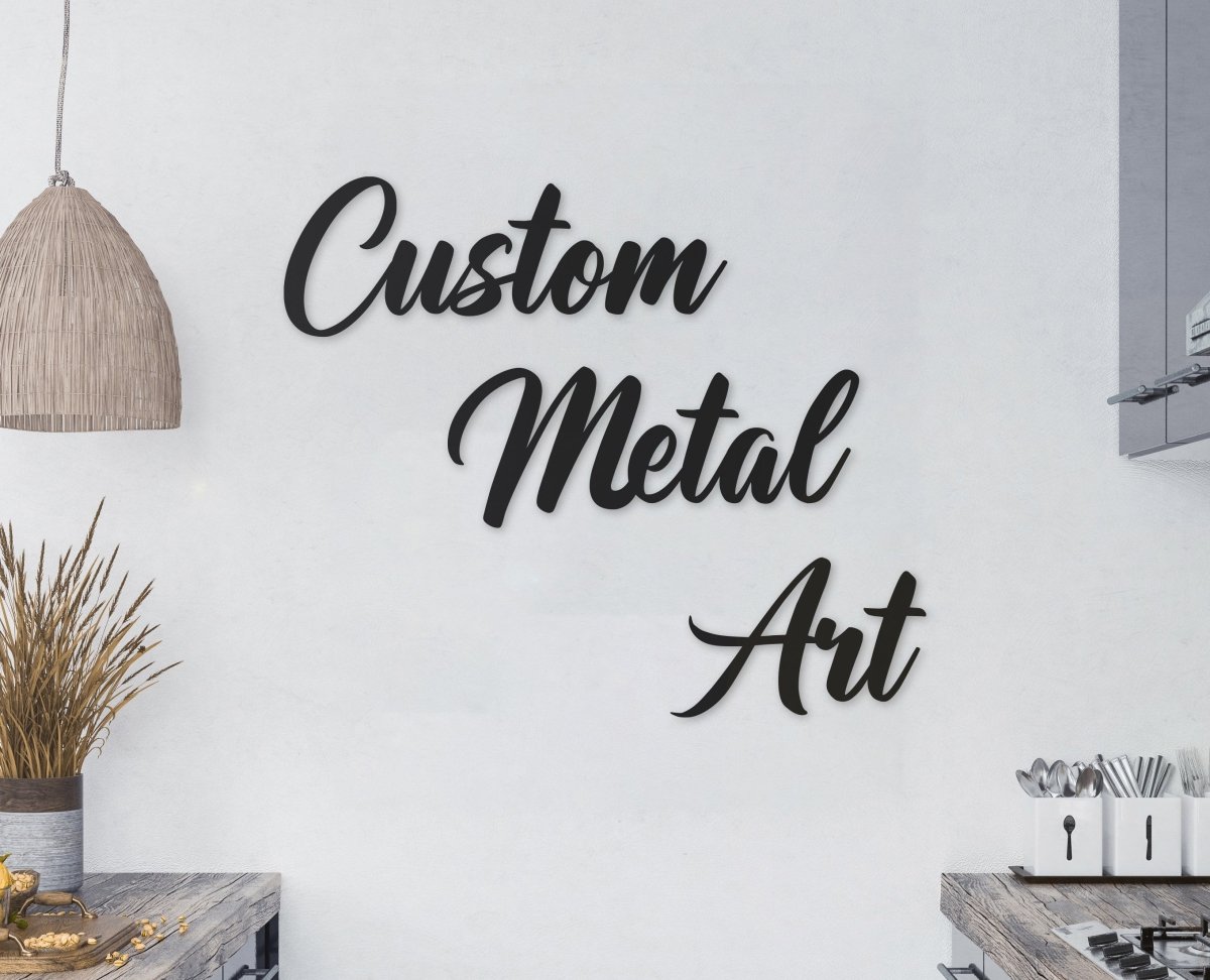 Personalized Metal Wall Art - BrossHome Metal Wall Art