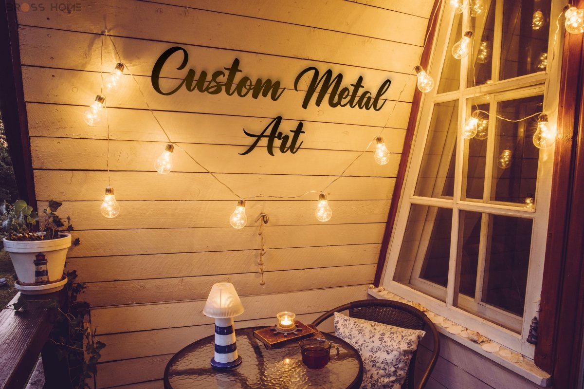 Personalized Metal Wall Art - BrossHome Metal Wall Art