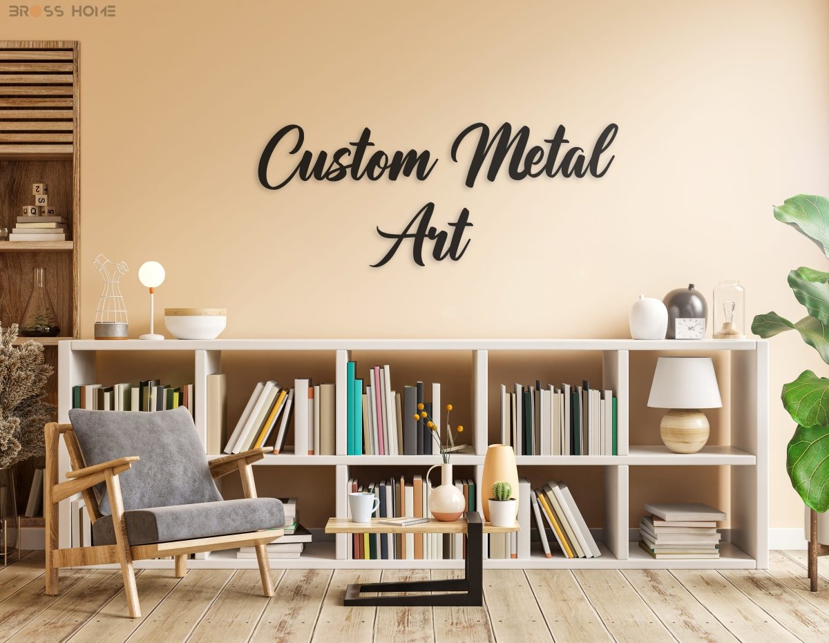 Personalized Metal Wall Art - BrossHome Metal Wall Art