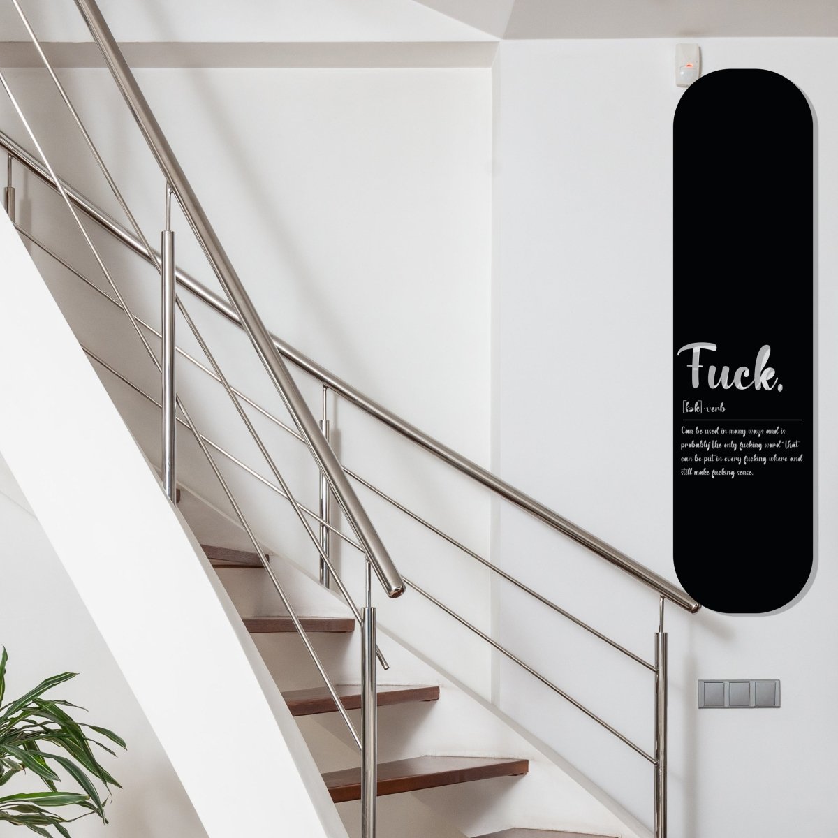 Slang Dictionary Quote Metal Wall Decor - BrossHome Metal Wall Art