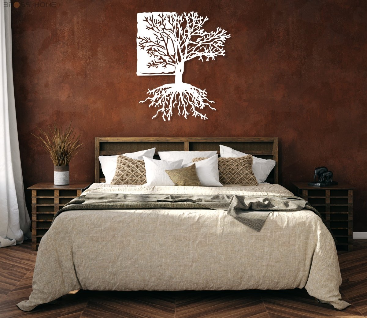 Tree Of Life Metal Wall Art - BrossHome Metal Wall Art