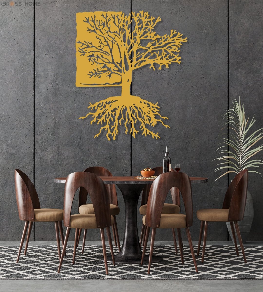 Tree Of Life Metal Wall Art - BrossHome Metal Wall Art