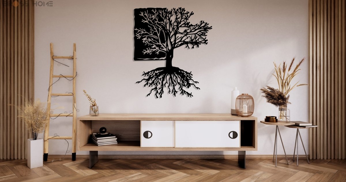 Tree Of Life Metal Wall Art - BrossHome Metal Wall Art