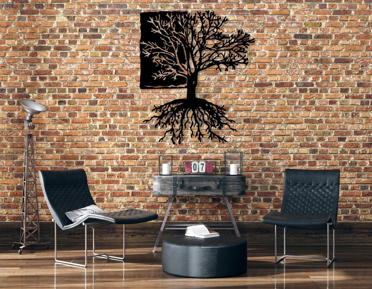Tree Of Life Metal Wall Art - BrossHome Metal Wall Art