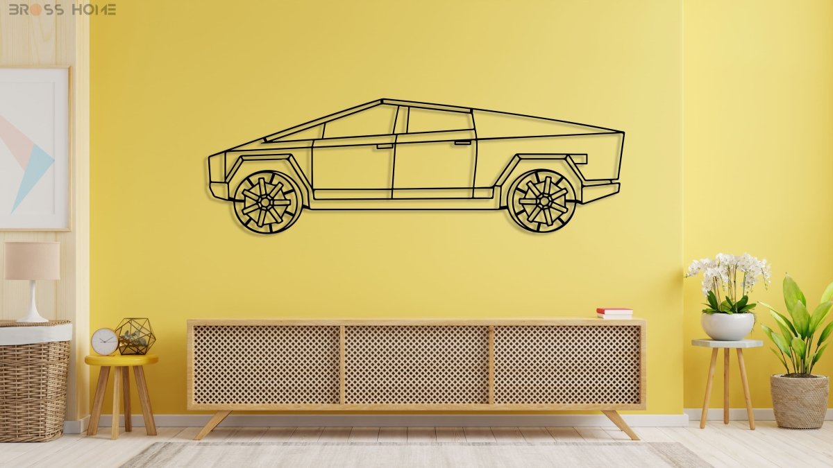 Your Custom Car Silhouette Metal Wall Art - BrossHome Metal Wall Art