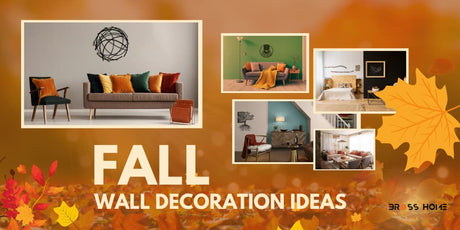 10 Fall Wall Decoration Ideas: Embrace Autumn - BrossHome Metal Wall Art