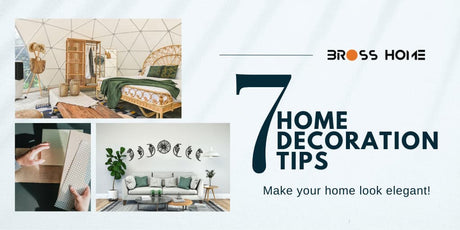 7 Home Decoration Tips: Transform Your Living Space - BrossHome Metal Wall Art
