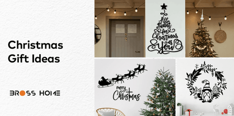 Christmas Gift Ideas - BrossHome Metal Wall Art