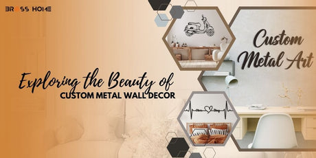 Exploring the Beauty of Custom Metal Wall Decor - BrossHome Metal Wall Art