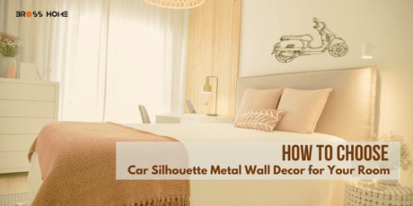 How to Choose Car Silhouette Metal Wall Décor for Your Room - BrossHome Metal Wall Art