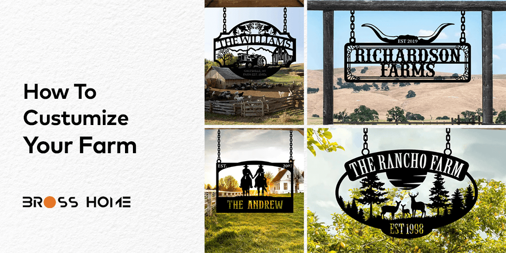 How to Customize Your Farm? - BrossHome Metal Wall Art