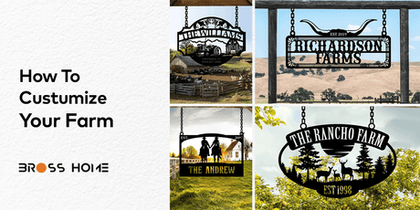 How to Customize Your Farm? - BrossHome Metal Wall Art