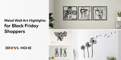 Metal Wall Art Highlights for Black Friday Shoppers - BrossHome Metal Wall Art