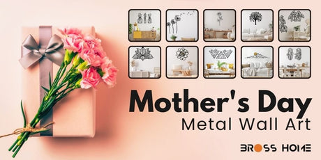 Mother's Day Metal Wall Art: A Meaningful Gift for Mom - BrossHome Metal Wall Art