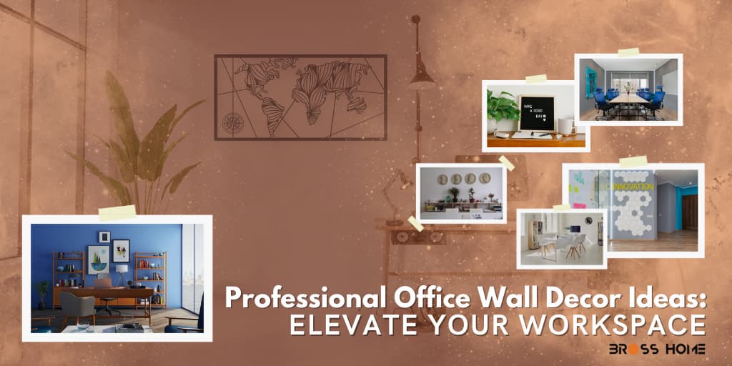 Professional Office Wall Decor Ideas: Elevate Your Workspace - BrossHome Metal Wall Art