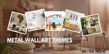 What are Metal Wall Art Themes? - BrossHome Metal Wall Art