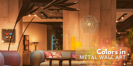 What are The Colors Used in Metal Wall Art? - BrossHome Metal Wall Art