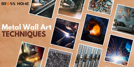 What are The Metal Wall Art Techniques? - BrossHome Metal Wall Art