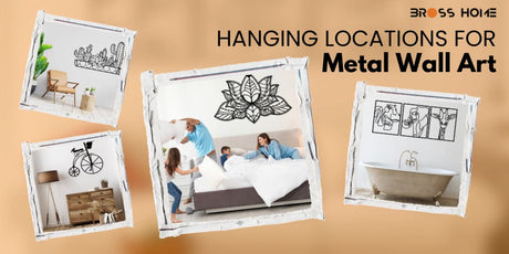 Where to Display Metal Wall Art for Maximum Impact? - BrossHome Metal Wall Art