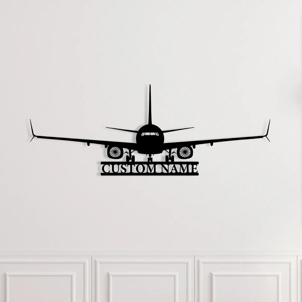 Airplane Metal Wall Art | Bross Home - Aviation Décor – BrossHome Metal ...