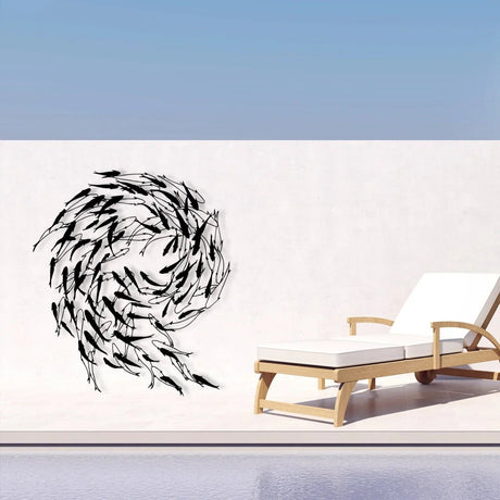 Coastal Metal Wall Art - BrossHome Metal Wall Art