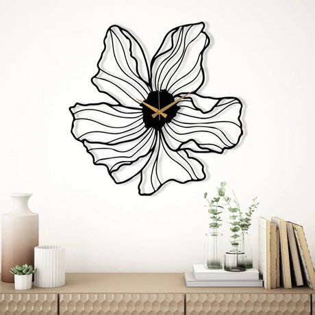 Kitchen Wall Clocks - BrossHome Metal Wall Art