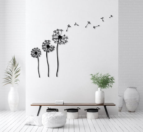 Long Hallway Wall Art - BrossHome Metal Wall Art
