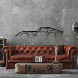 250 GT0 Metal Car Silhouette Wall Art - BrossHome Metal Wall Art