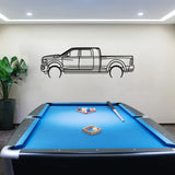 2500 Megacab Silhouette Wall Art - BrossHome Metal Wall Art