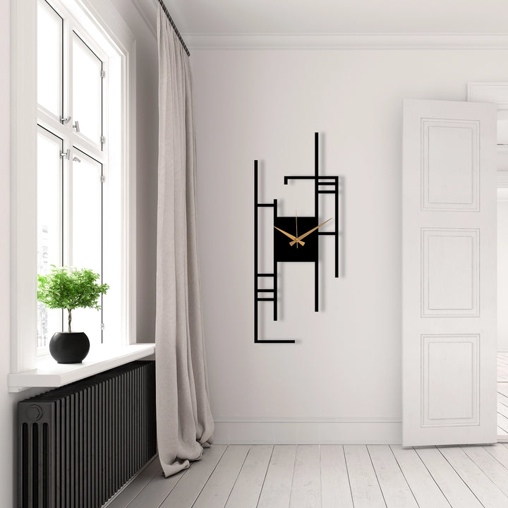 DECORATIVE METAL WALL CLOCK