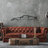 370z Metal Car Silhouette Wall Art - BrossHome Metal Wall Art
