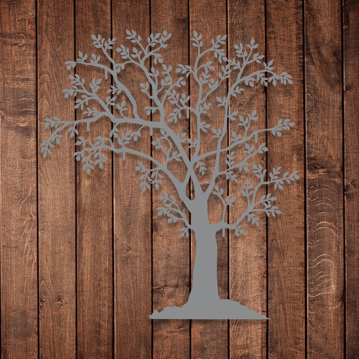 Tree of Life Metal Wall Coat Rack - 9