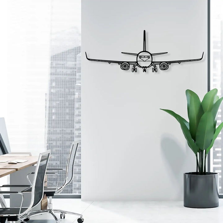 Boeing jet silhouette delivering flight energy to any room’s design.