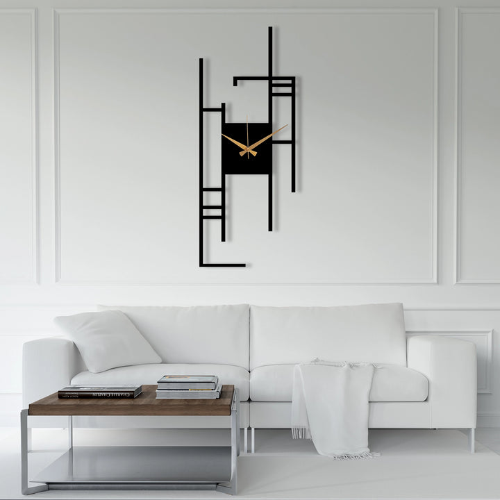 DECORATIVE METAL WALL CLOCK - 6