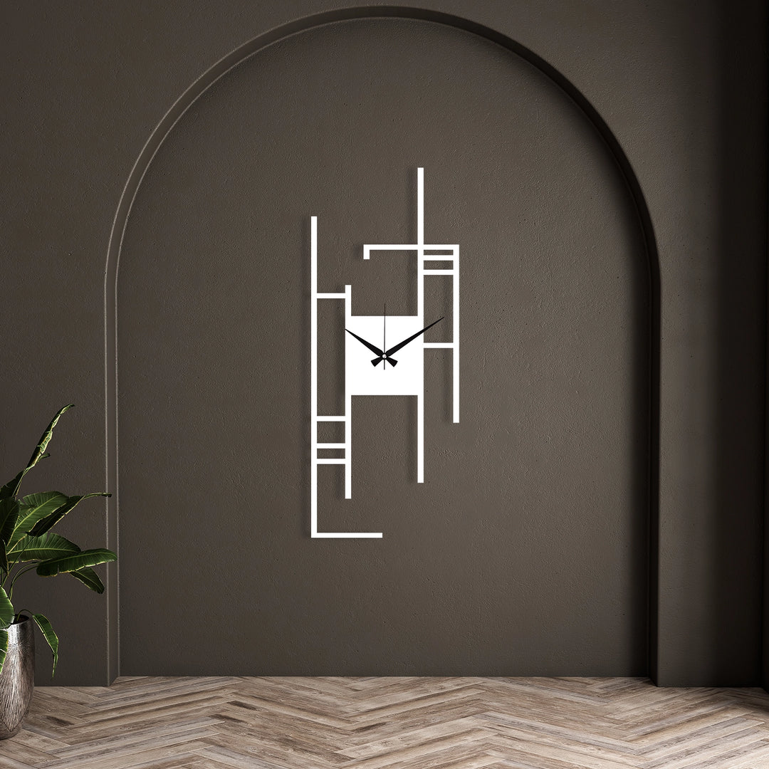 DECORATIVE METAL WALL CLOCK