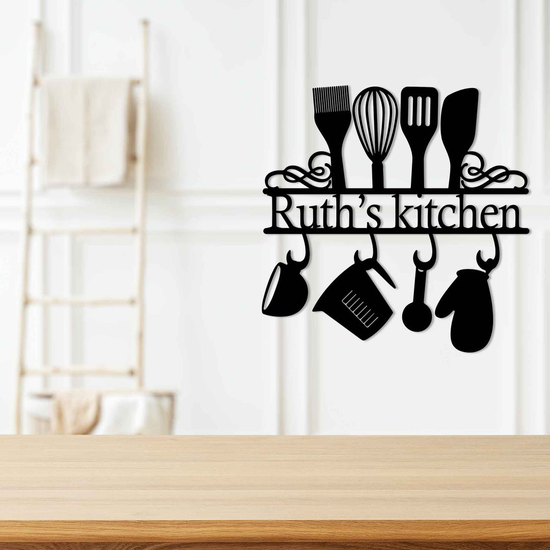 Personalized Metal Kitchen Signs