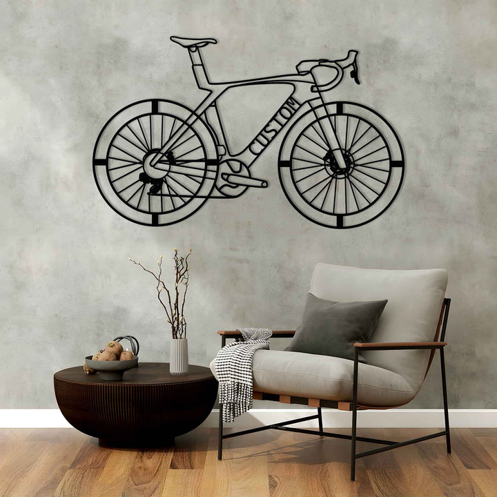 Metal Bicycle Wall Hanging