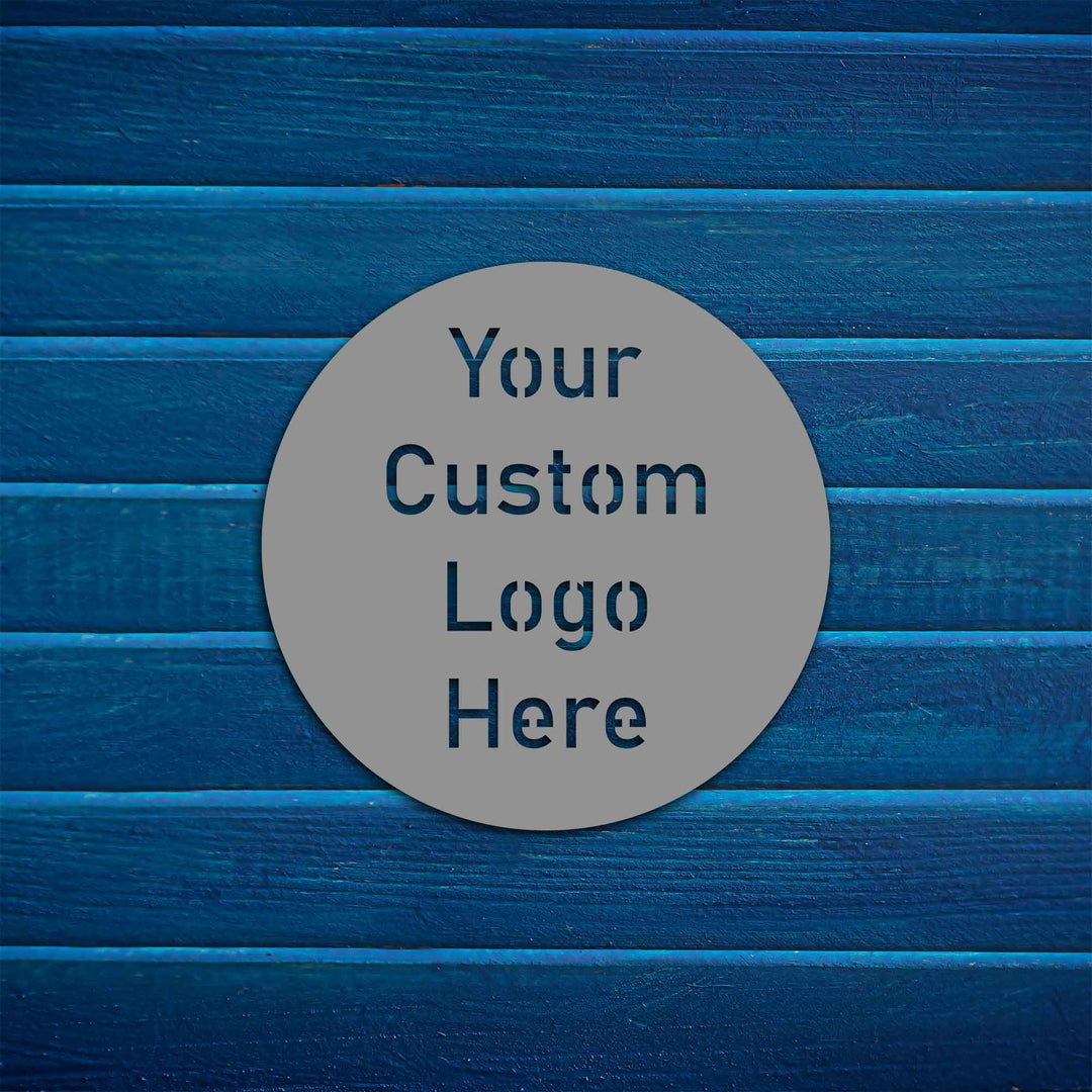 Custom Logo Metal Sign Wall Decor