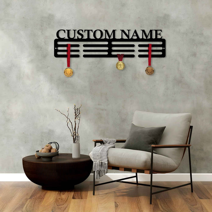 Custom Medal Hanger Metal Wall Art Decor